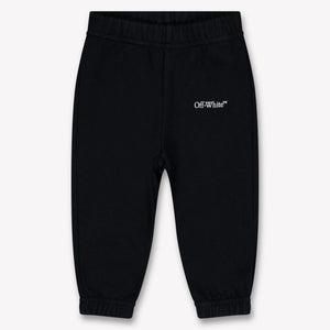 Off-White Baby Jongens Broek In Zwart