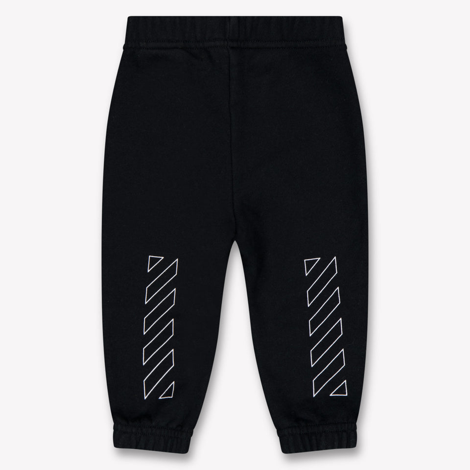 Off-White Baby Jongens Broek In Zwart