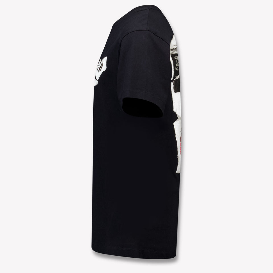 Off-White Kinder Jongens T-Shirt In Zwart