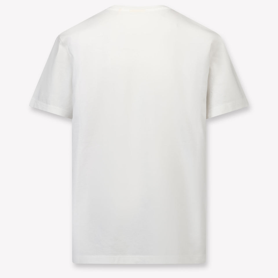 Off-White Kinder Jongens T-Shirt In Wit