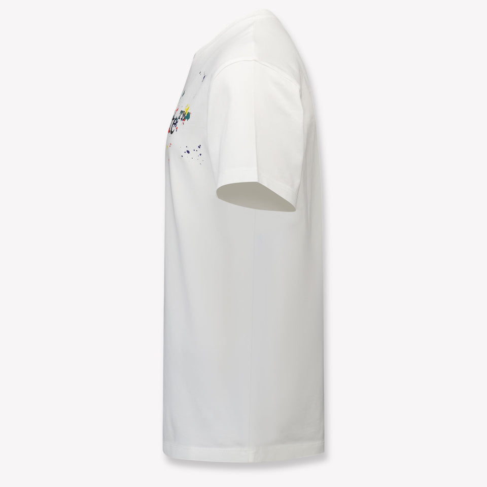 Off-White Kinder Jongens T-Shirt In Wit