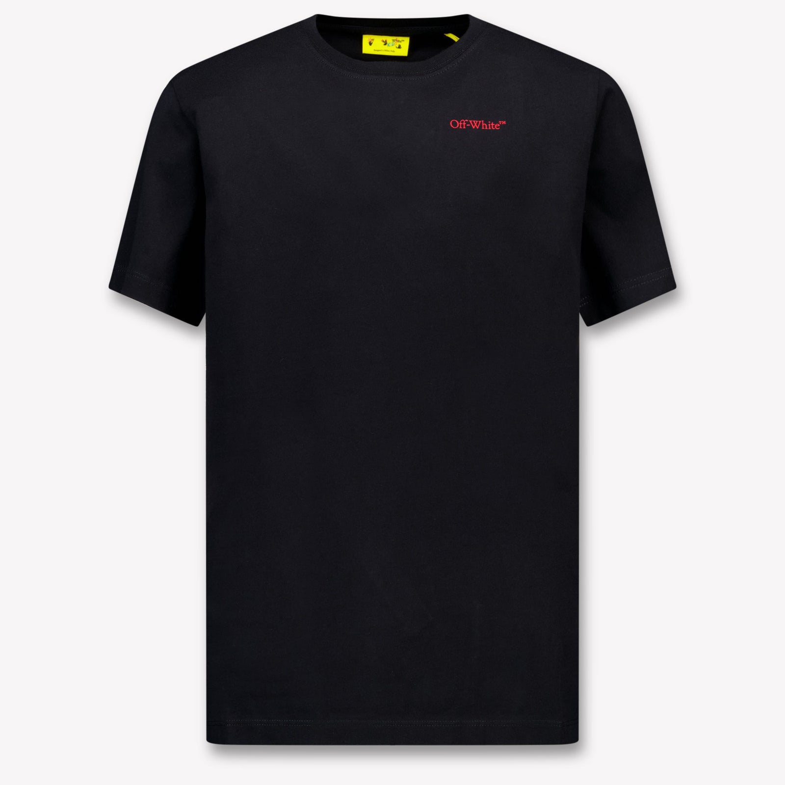Off-White Kinder Jongens T-Shirt In Zwart