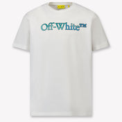 Off-White Kinder Jongens T-Shirt In Wit