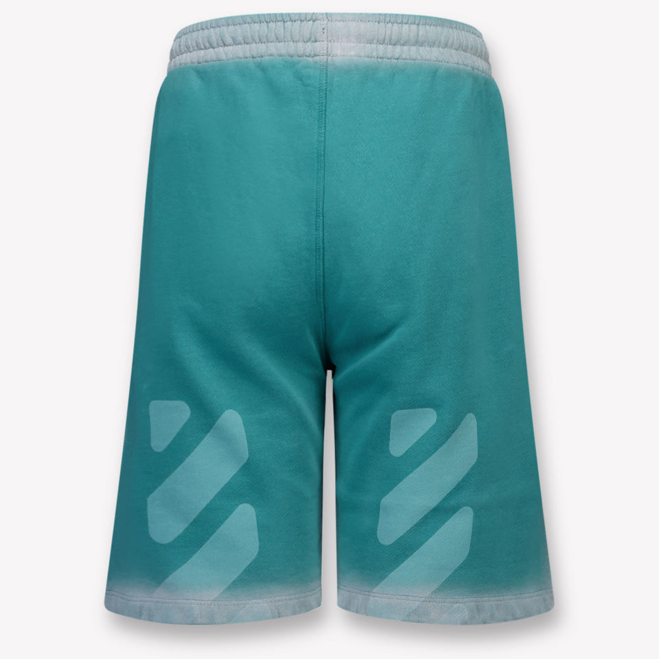 Off-White Kinder Jongens Shorts In Groen