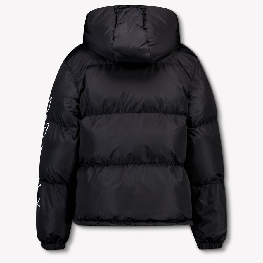 Off-White Kinder Jongens Winterjas In Zwart