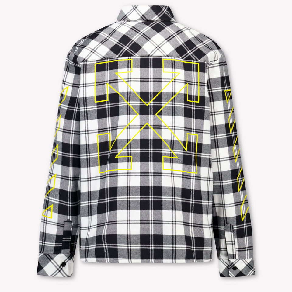 Off-White Kinder Jongens Blouse In Zwart