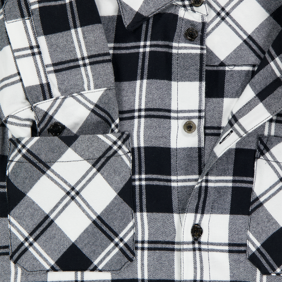 Off-White Kinder Jongens Blouse In Zwart