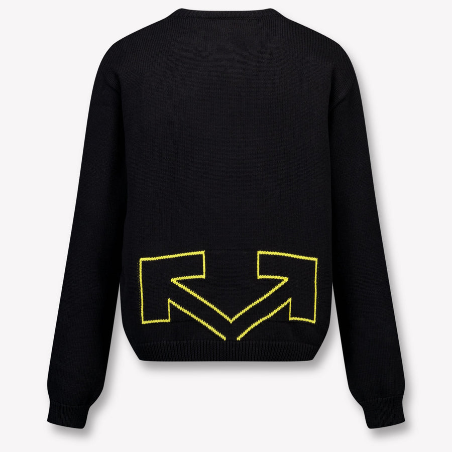 Off-White Kinder Jongens Trui In Zwart