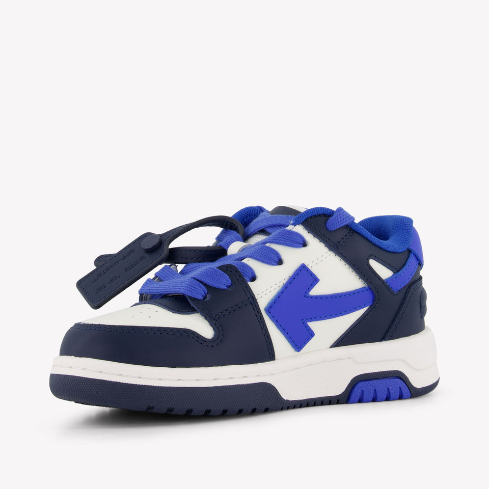 Off-White Jongens Sneakers In Blauw