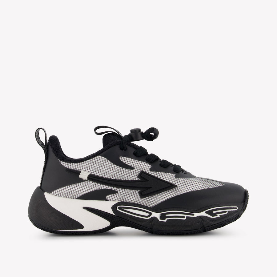 Off-White Jongens Sneakers In Zwart