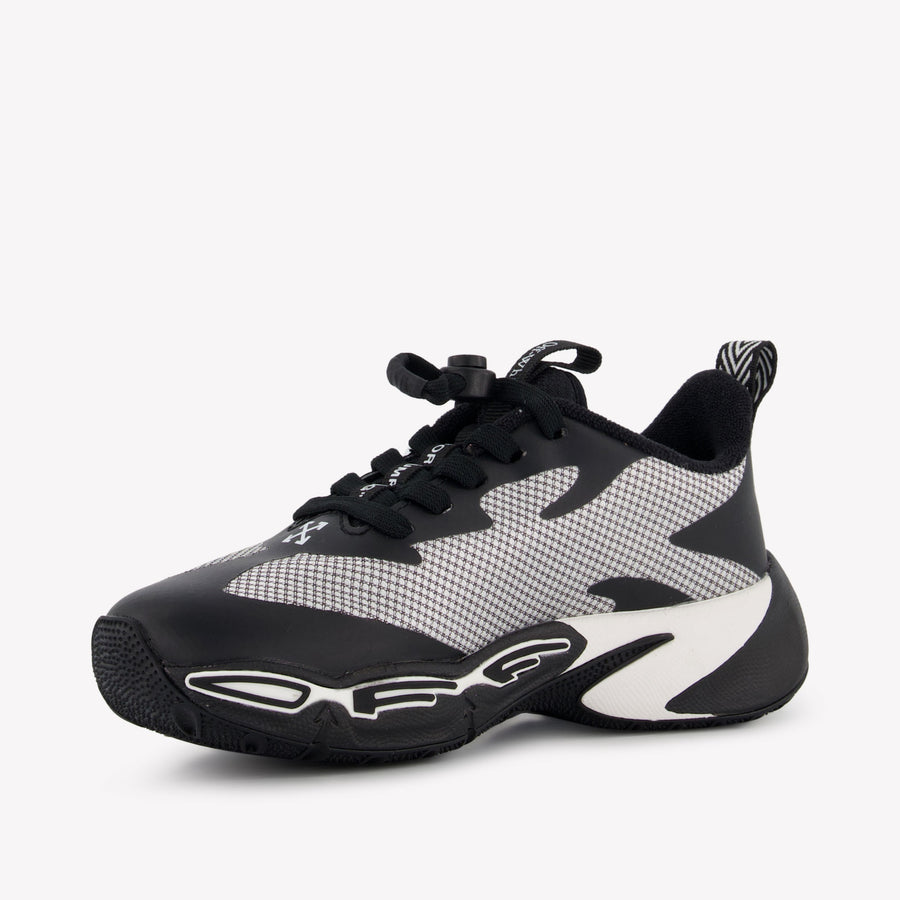 Off-White Jongens Sneakers In Zwart