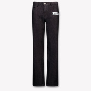 Off-White Kinder Jongens Jeans In Zwart