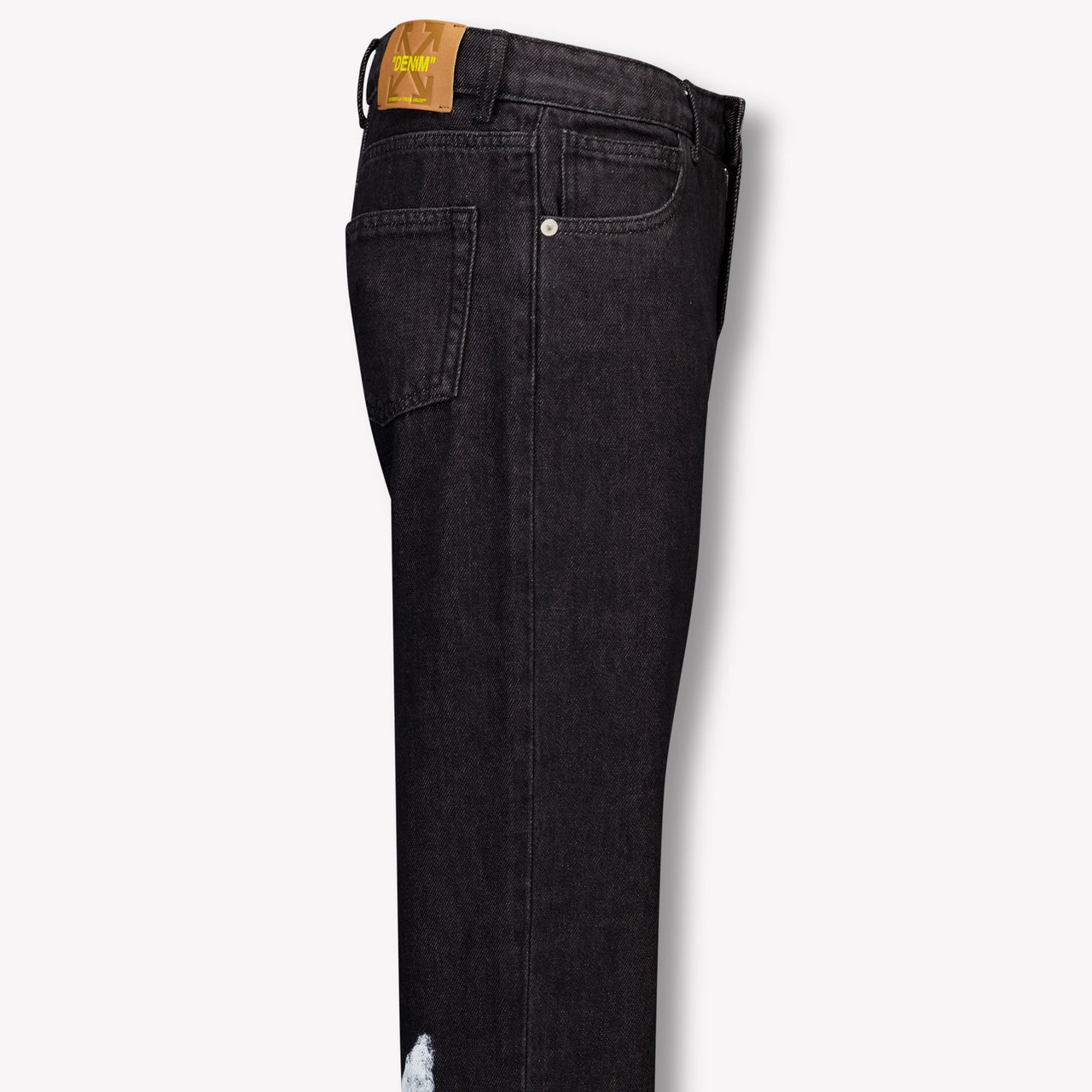 Off-White Kinder Jongens Jeans In Zwart