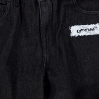 Off-White Kinder Jongens Jeans In Zwart