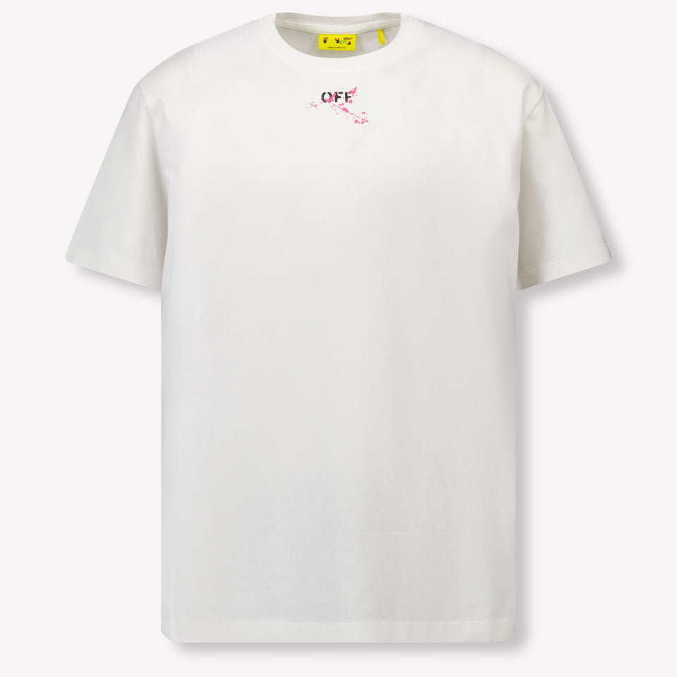 Off-White Kinder Meisjes T-Shirt In Wit