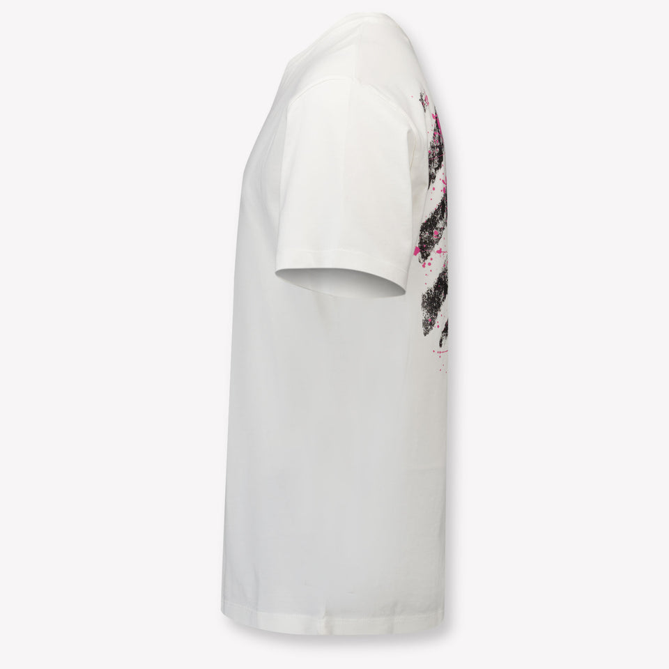 Off-White Kinder Meisjes T-Shirt In Wit