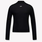 Off-White Kinder Meisjes T-Shirt In Zwart