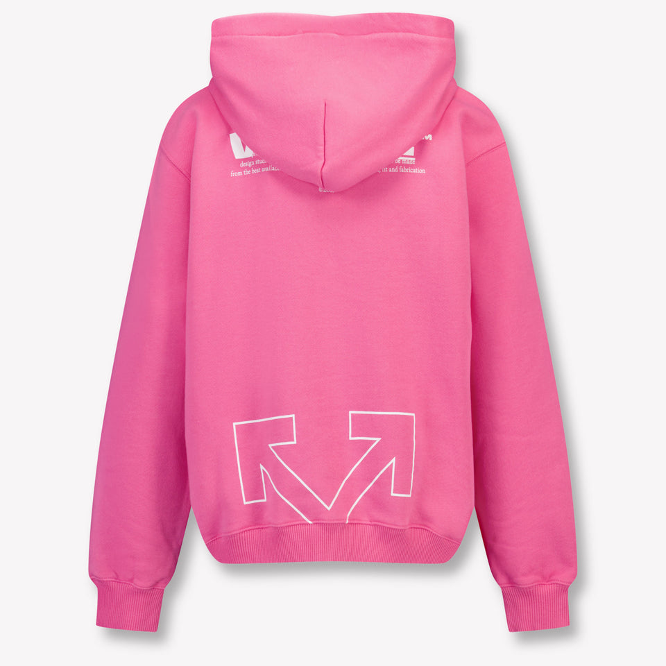 Off-White Kinder Meisjes Trui In Fuchsia