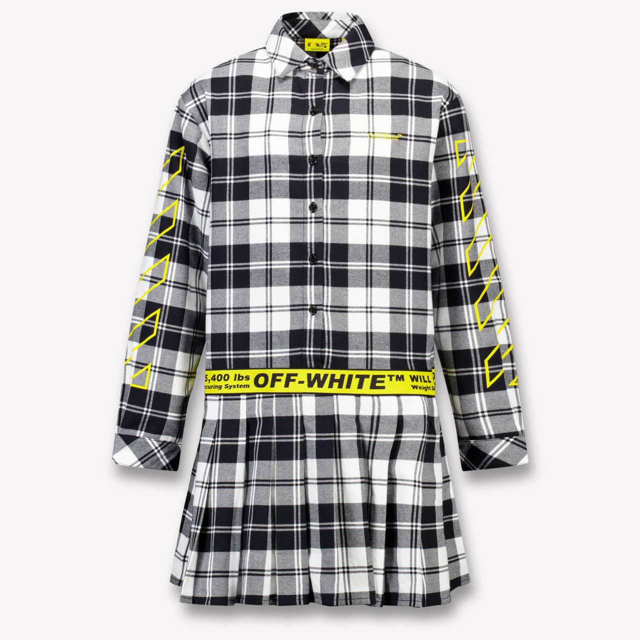 Off-White Kinder Meisjes Jurk In Zwart