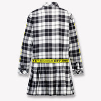 Off-White Kinder Meisjes Jurk In Zwart