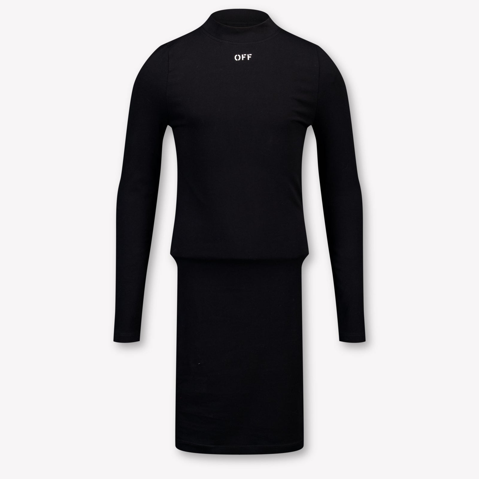 Off-White Kinder Meisjes Jurk In Zwart