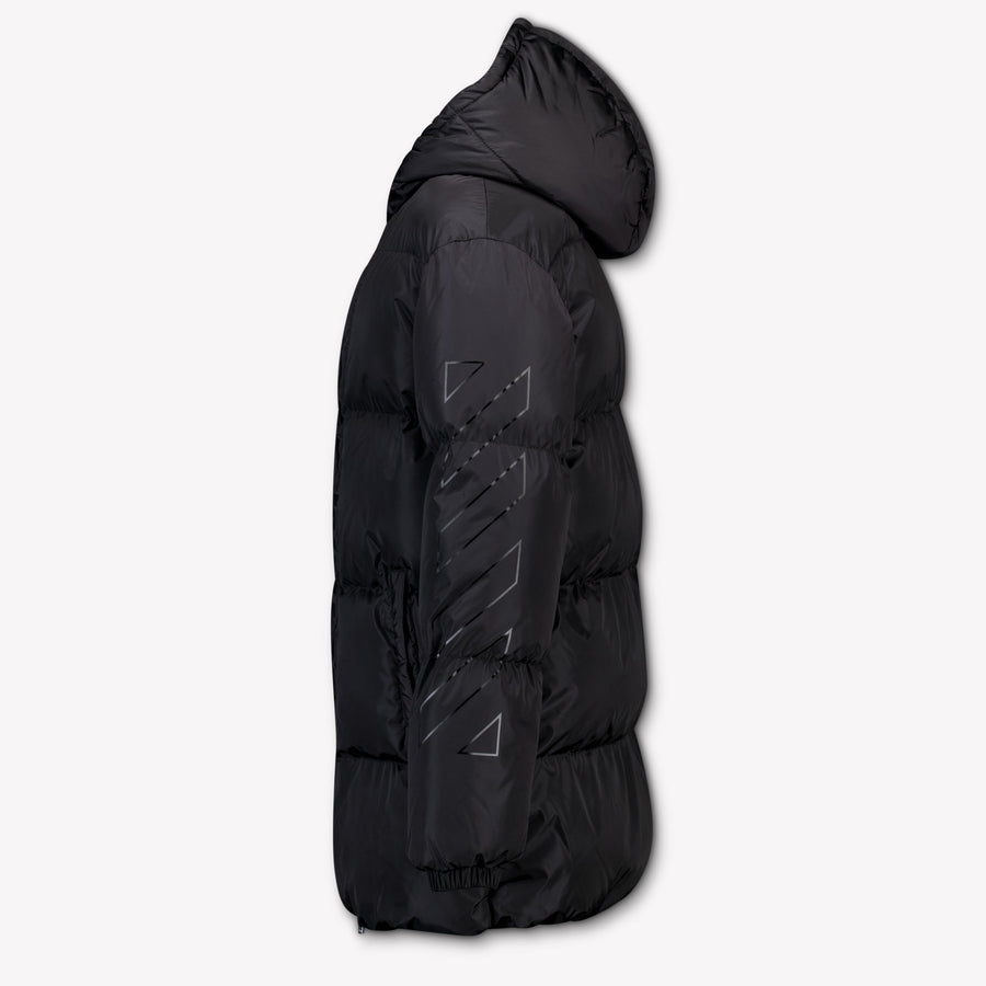 Off-White Kinder Meisjes Winterjas In Zwart