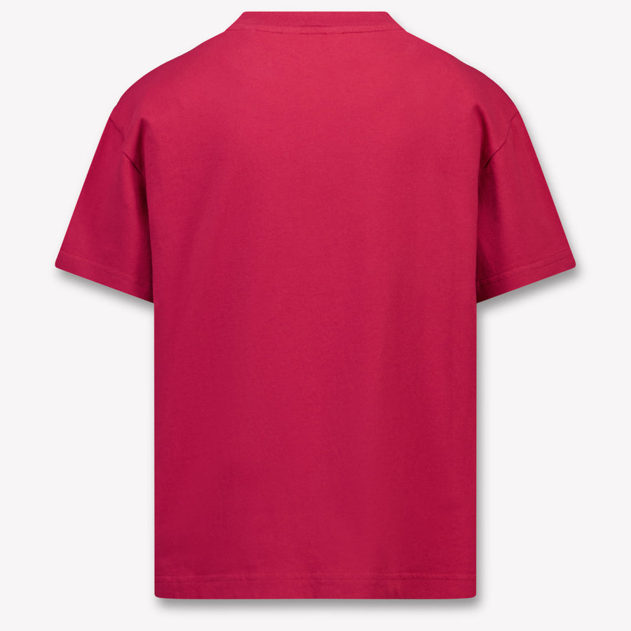 Palm Angels Kinder Meisjes T-Shirt In Bordeaux
