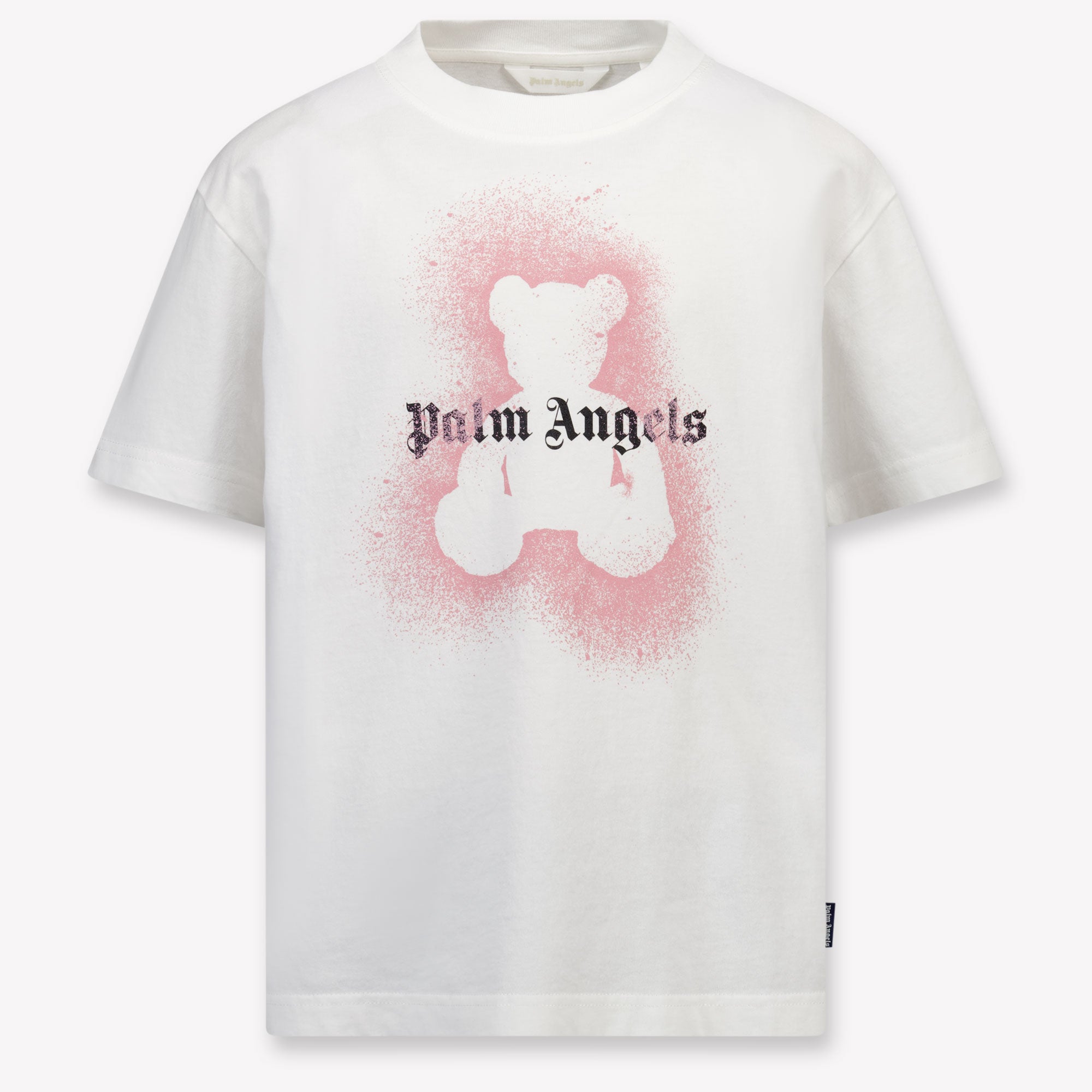 Palm Angels Kinder Meisjes T-Shirt In Off White