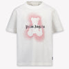 Palm Angels Kinder Meisjes T-Shirt In Off White