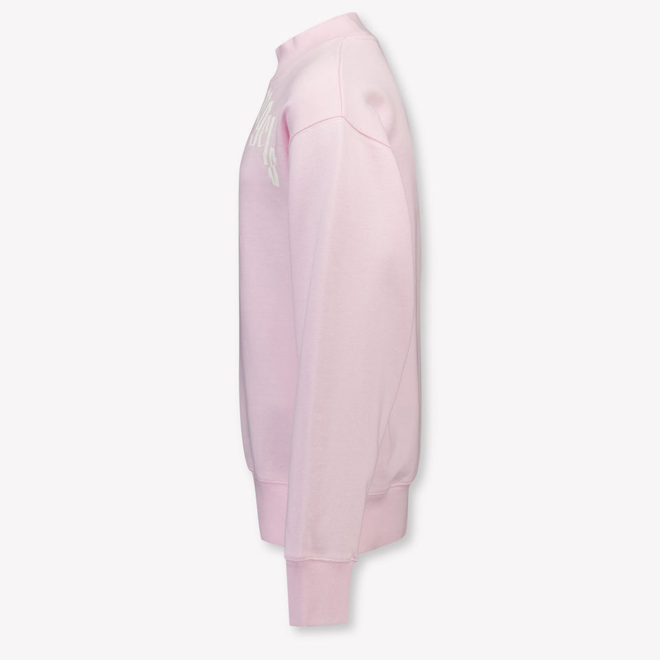 Palm Angels Kinder Meisjes Trui In Licht Roze