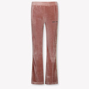 Palm Angels Kinder Meisjes Broek In Oud Roze