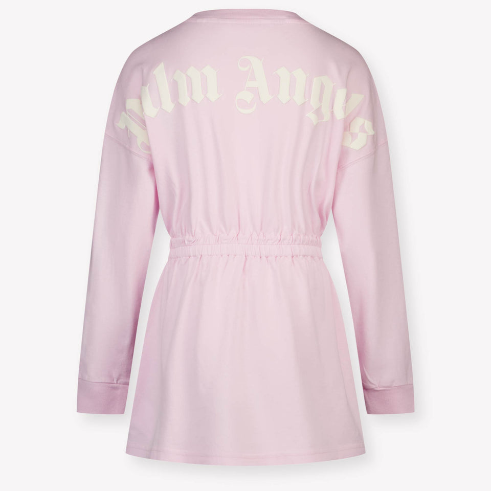 Palm Angels Kinder Meisjes Jurk In Licht Roze