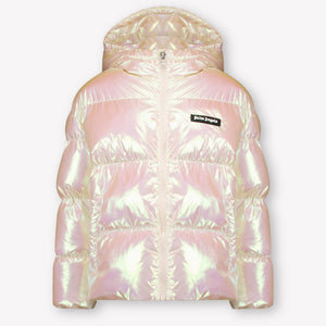 Palm Angels Kinder Meisjes Winterjas In Licht Roze
