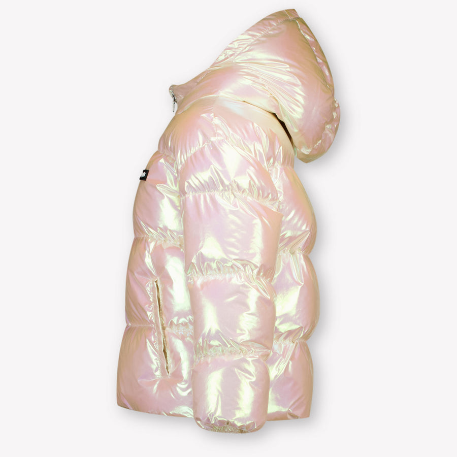 Palm Angels Kinder Meisjes Winterjas In Licht Roze