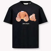 Palm Angels Kinder Jongens T-Shirt In Zwart