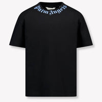 Palm Angels Kinder Jongens T-Shirt In Zwart