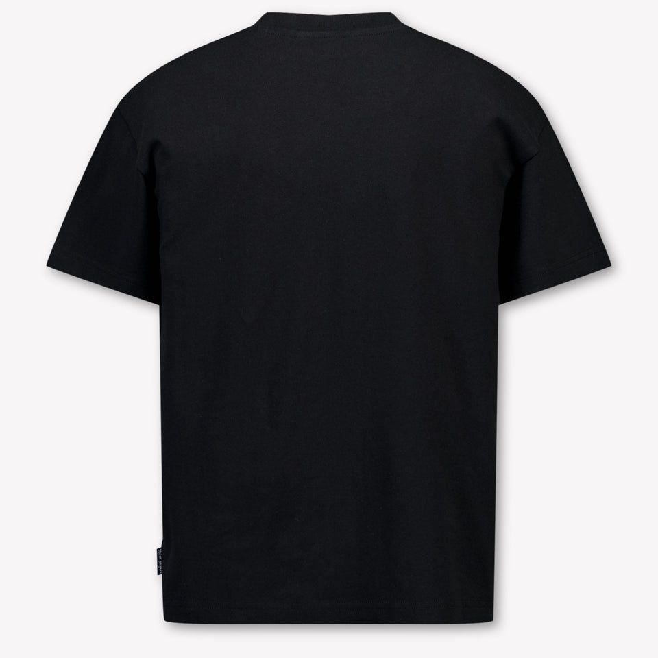 Palm Angels Kinder Jongens T-Shirt In Zwart
