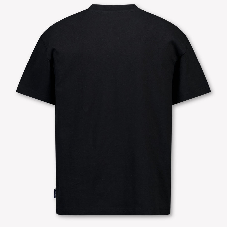 Palm Angels Kinder Jongens T-Shirt In Zwart