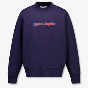 Palm Angels Kinder Jongens Trui In Navy