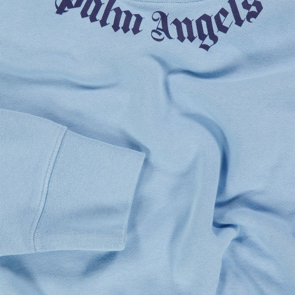 Palm Angels Kinder Jongens Trui In Licht Blauw