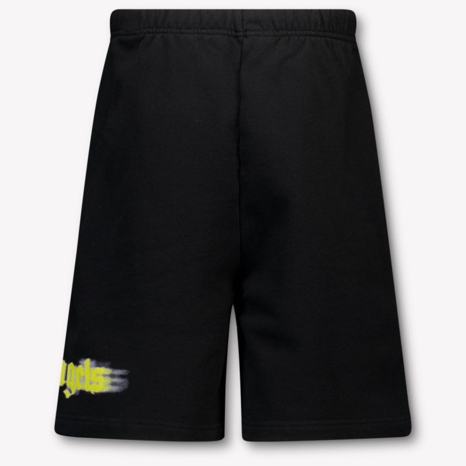 Palm Angels Kinder Jongens Shorts In Zwart