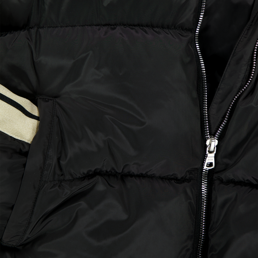 Palm Angels Kinder Jongens Winterjas In Zwart