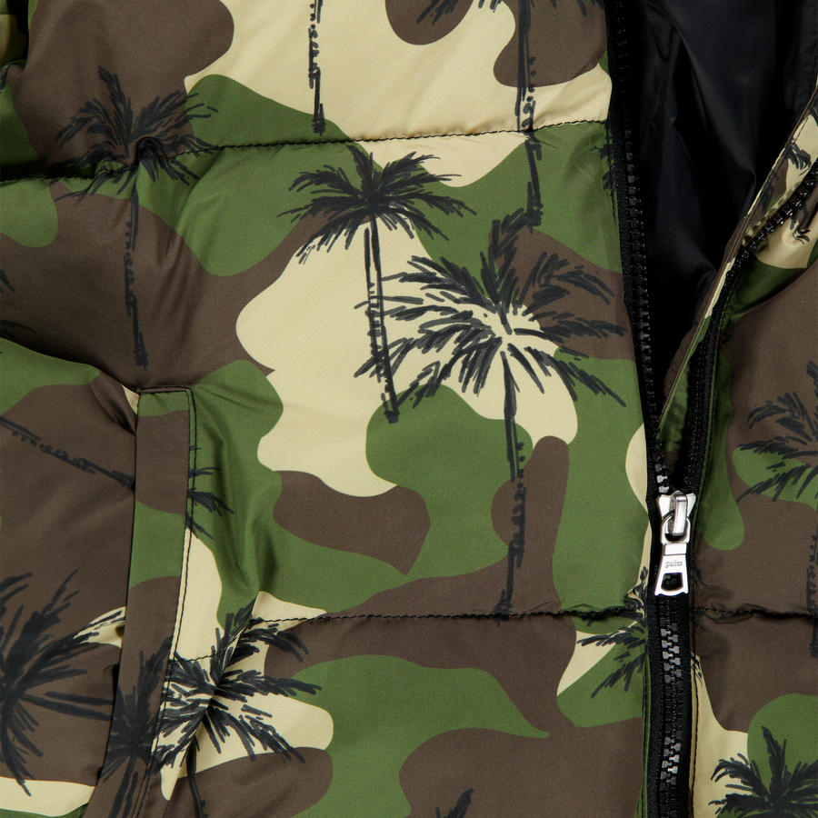 Palm Angels Kinder Jongens Winterjas In Army