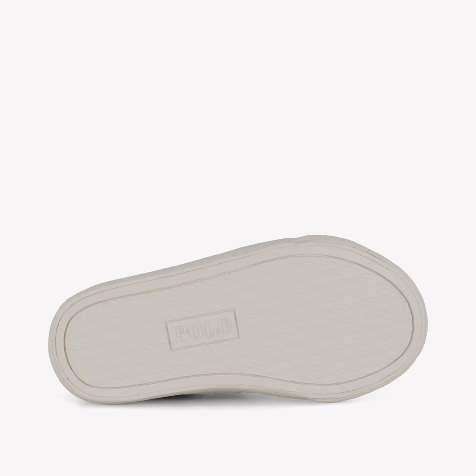 Ralph Lauren Ryley Meisjes Sneakers In Goud