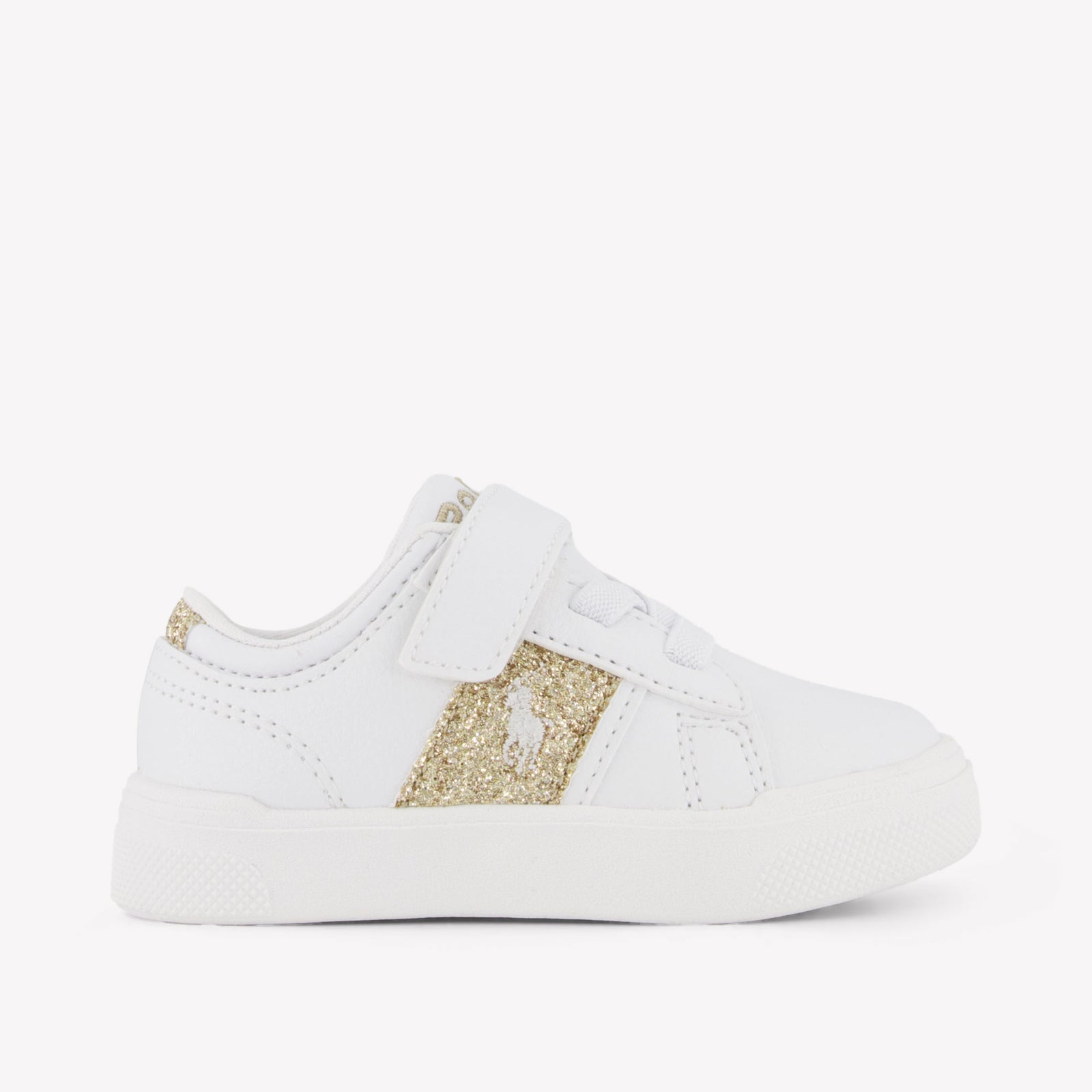 Ralph Lauren Frazier Meisjes Sneakers In Wit