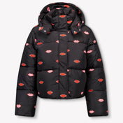 Stella McCartney Kinder Meisjes Winterjas In Zwart