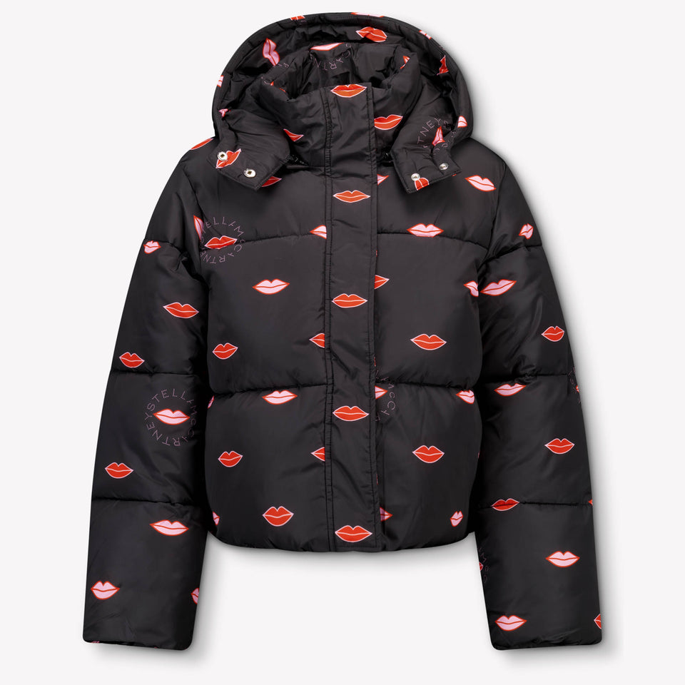 Stella McCartney Kinder Meisjes Winterjas In Zwart