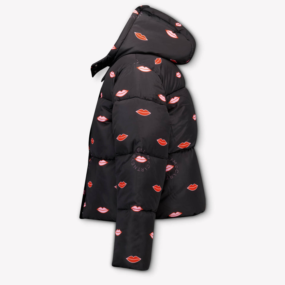 Stella McCartney Kinder Meisjes Winterjas In Zwart