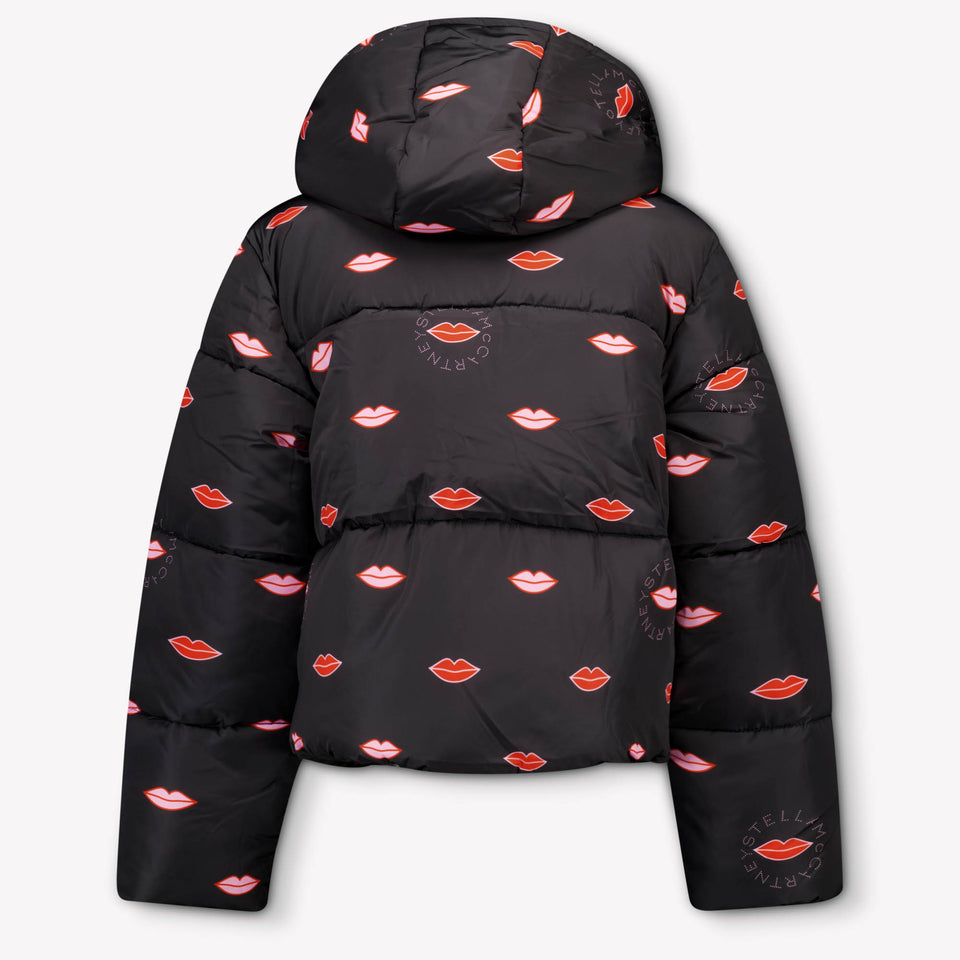 Stella McCartney Kinder Meisjes Winterjas In Zwart
