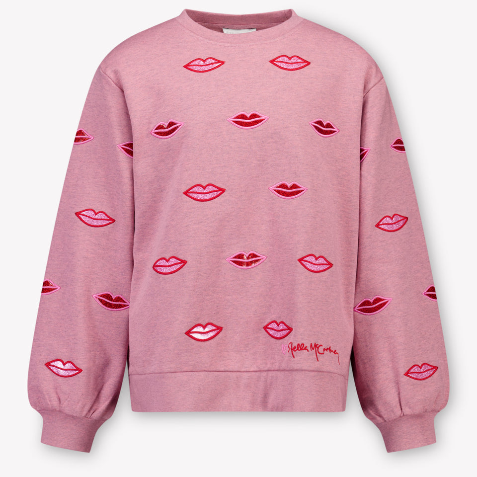 Stella McCartney Kinder Meisjes Trui In Roze